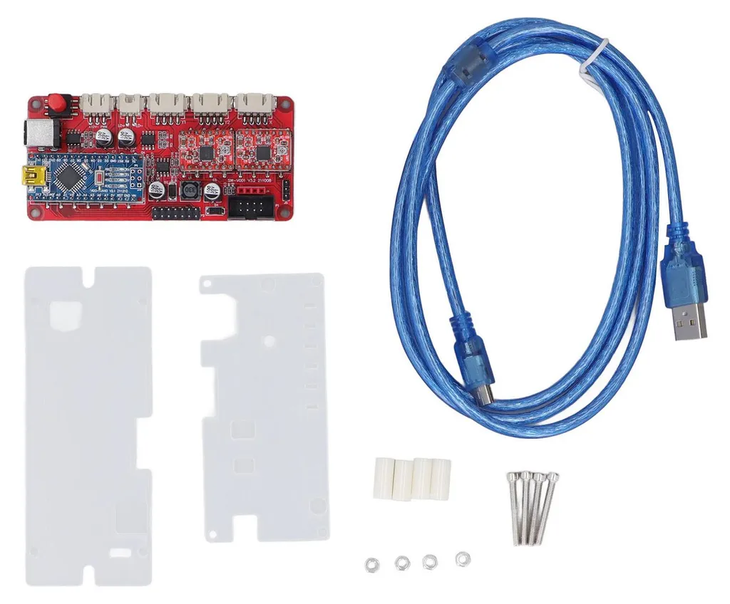 Contrôleur CNC USB Double Axe Y Stable avec Câble 5 Broches de Précision