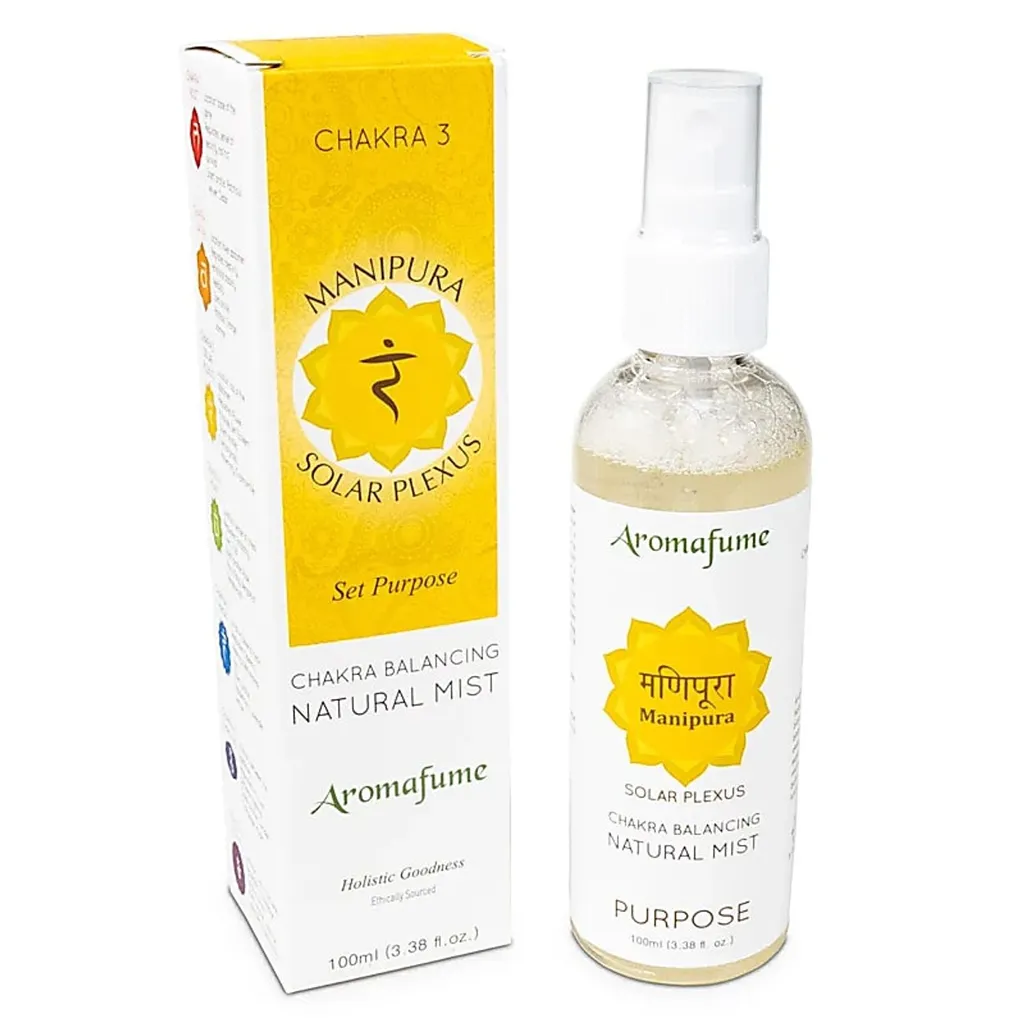 Spray Désodorisant Manipura Aromafume 3ème Chakra 100ml - Lot de 3
