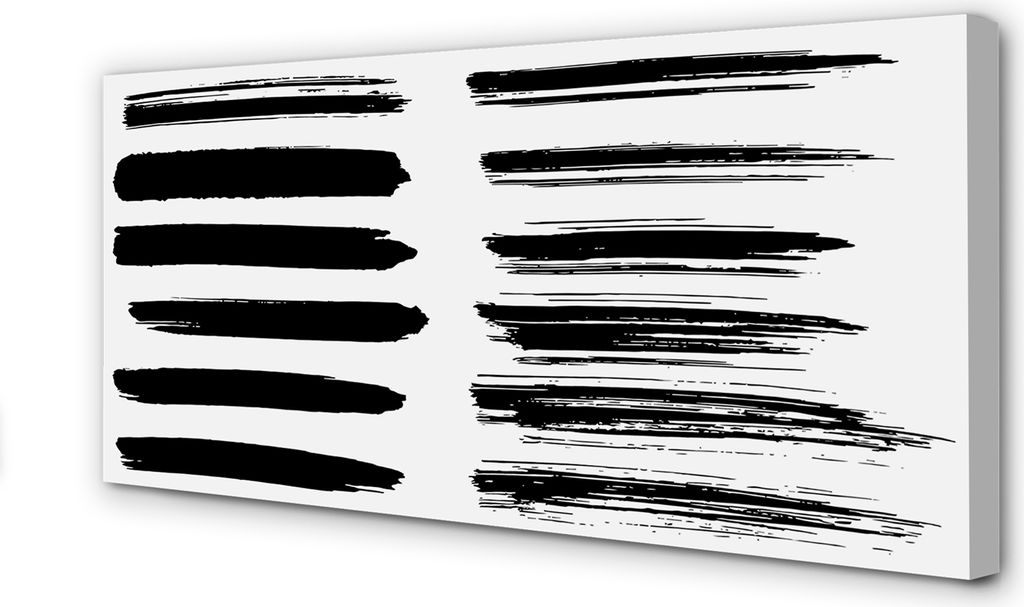 Leinwandbild 100x50 Wandkunst Pinselstriche