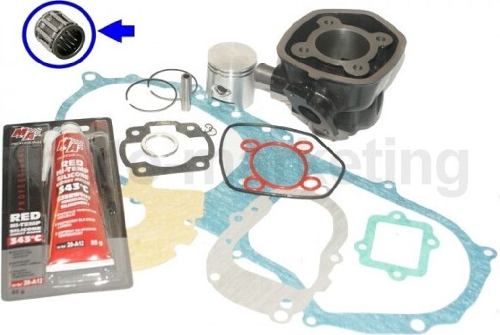 70 Racing Zylinder KIT Dichtung Satz Set für Aprilia Sonic 50 Wasser MINARELLI Zylinderkit Zylinderkit Zylinderkit