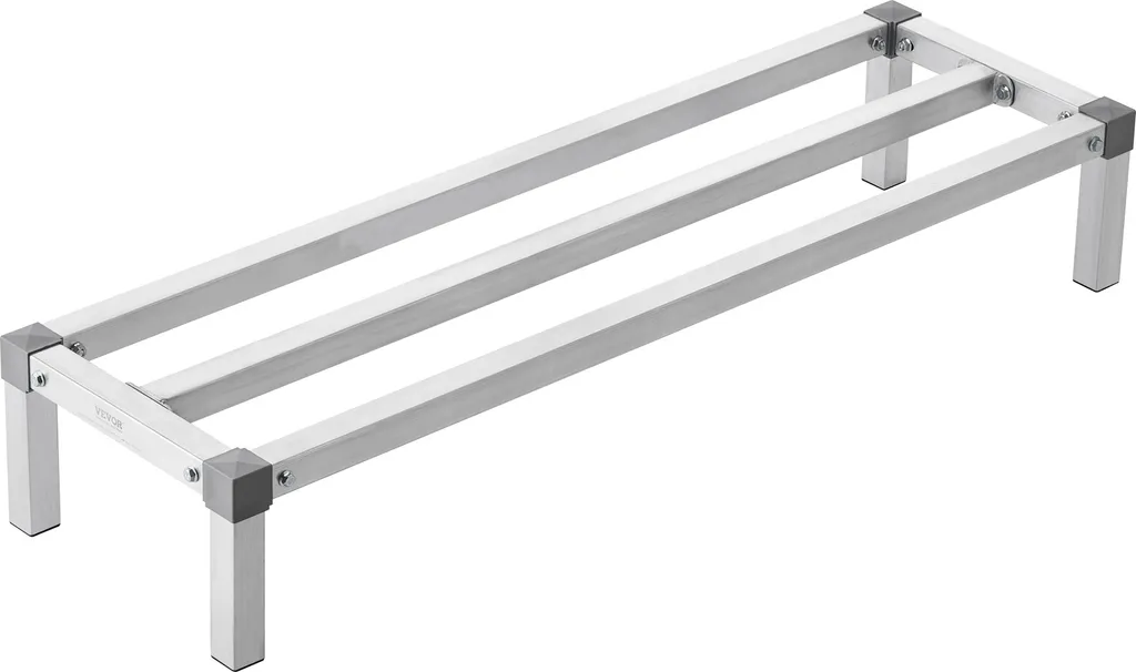 Étagère en aluminium soudé 1000 lbs - Support de stockage anticorrosion