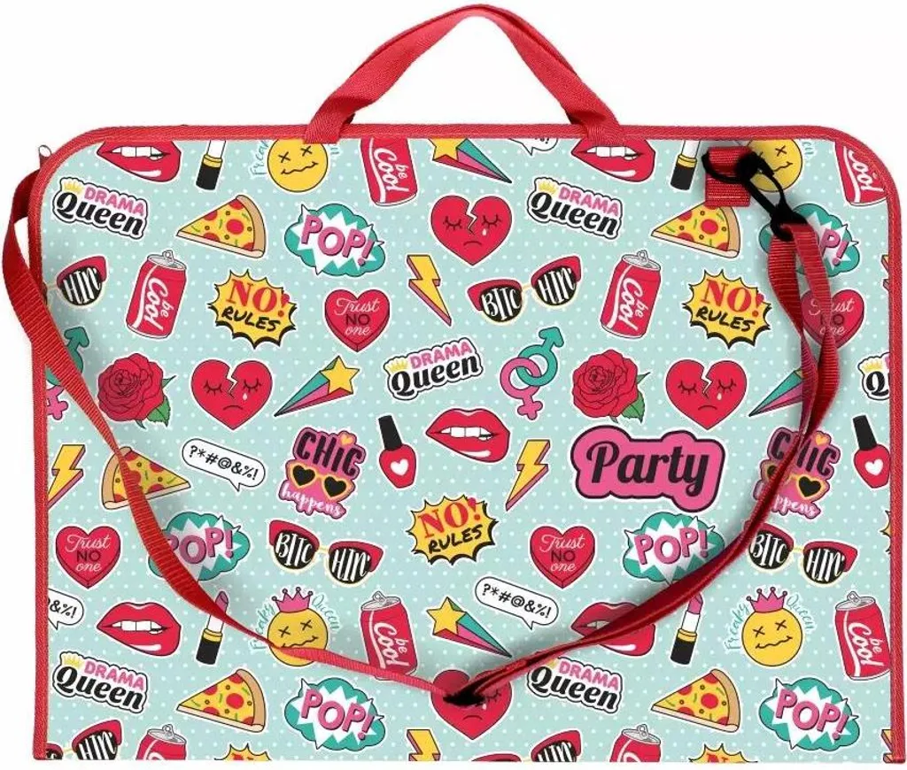 Chemise à dessin A3 créative avec stickers personnalisables et dos toilé