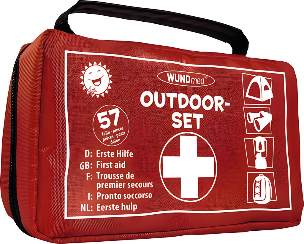 WUNDMED Outdoor Set erste Hilfe 57 Teile