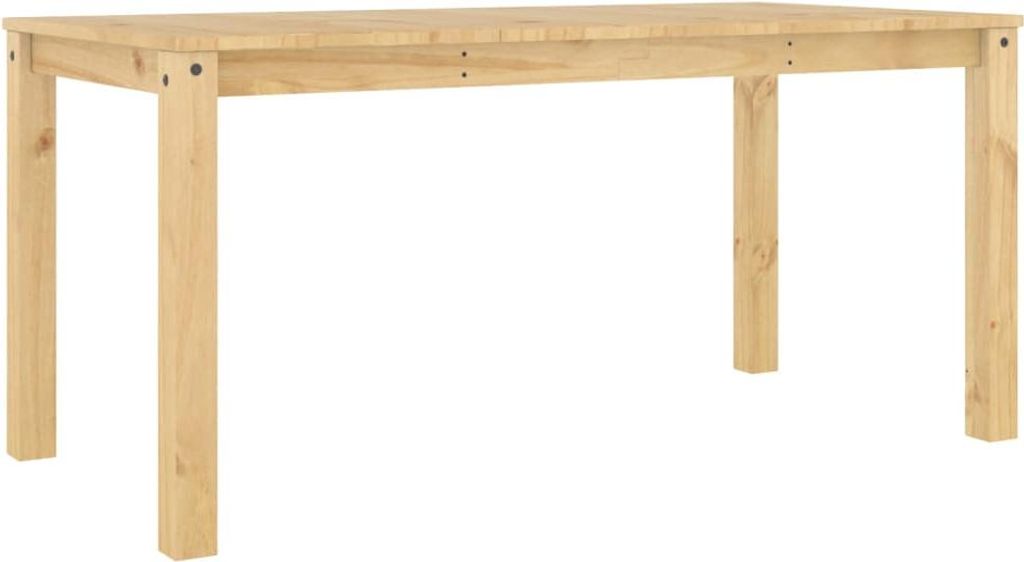 vidaXL Esstisch PANAMA 160x80x75 cm Massivholz Kiefer Produktbild 