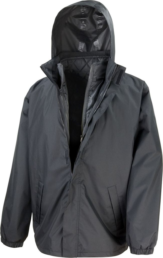 Result Core - Jacke 3 in 1 für Herren PC6817 (3XL) (Schwarz)