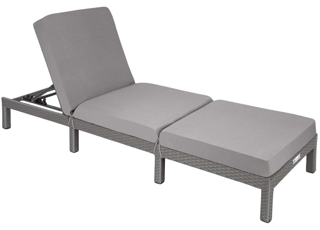 Bain de soleil SOFIA 6 positions - gris Image du produit 