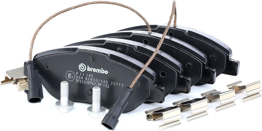 BREMBO P 23 145 - OE 77362196 Bremsbeläge für Bravo, Mito (955), Stilo