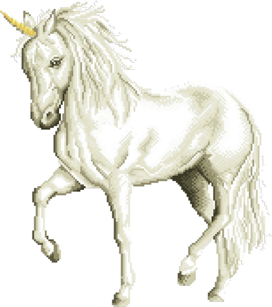 Magical Unicorn Diamond Dotz: 51x77 cm