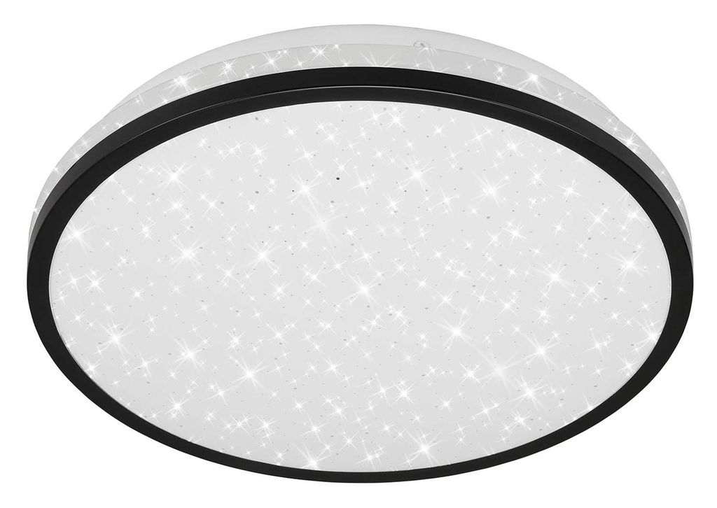 LED svetlo IP44 12W 1200 lm 4000 K Ø 28 cm Acotus čierna Obrázok produktu 
