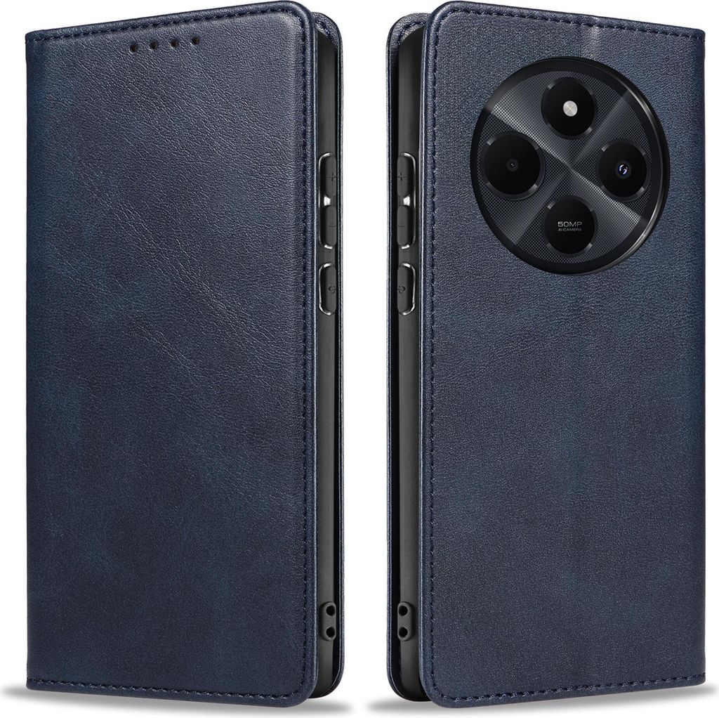 Handyhülle für Xiaomi Redmi 14C Kunstleder Flip Cover Hülle Produktbild 