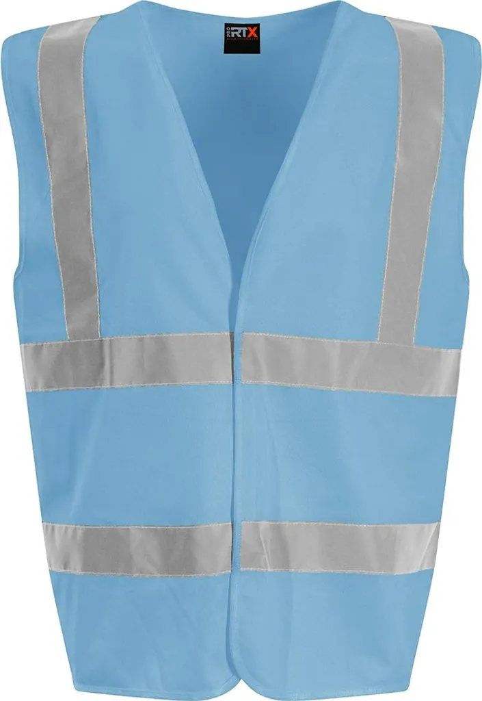 Gilet Staff PRO RTX PC4002 Blu Cielo XL | Alta Visibilità per Eventi