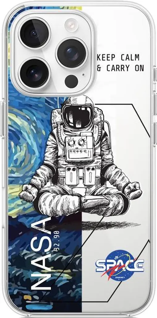 Custodia iPhone 13 Pro Max Cosmos Design - TPU Flessibile Slim Fit