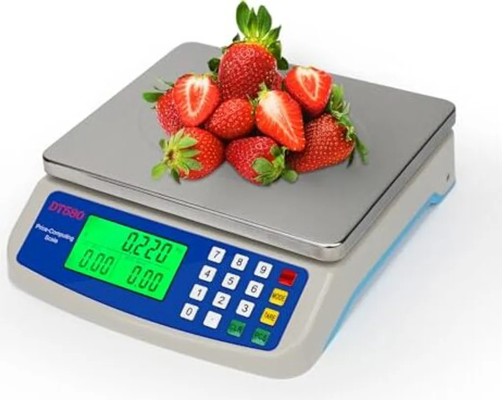 Bilancia Alimentare 10kg Acciaio Inox - Alta Precisione 1g LCD Tara