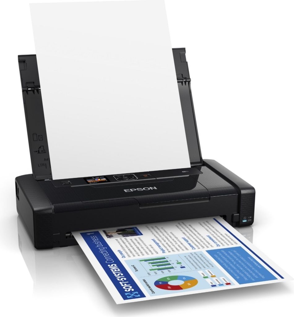 EPSON WorkForce WF-110W Tintenstrahldrucker schwarz Produktbild 