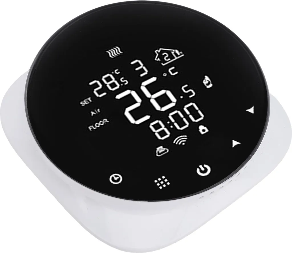 Thermostat connecté programmable à distance via smartphone pour chauffage