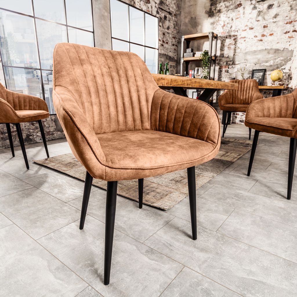 riess-ambiente Edler Armlehnen Stuhl TURIN vintage Produktbild 