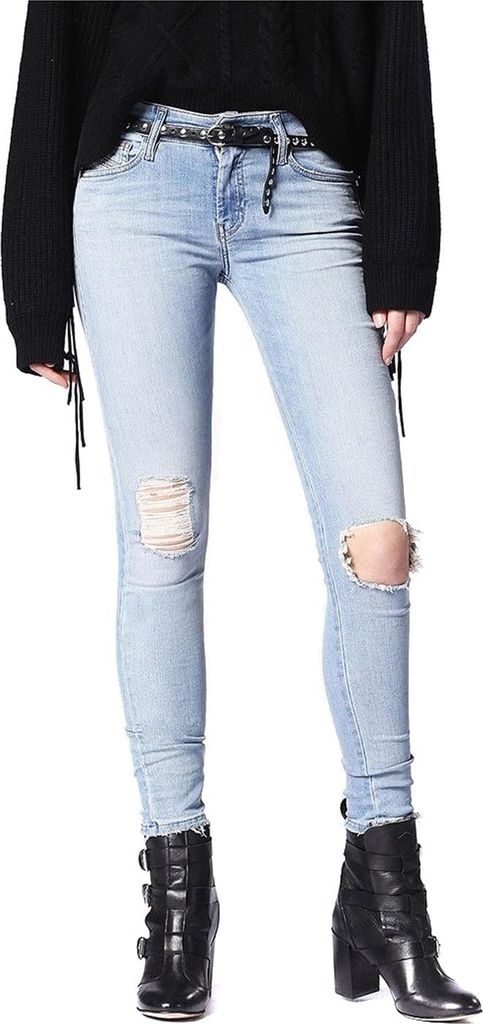 Diesel Slandy 084MT Damen Jeans Slim Skinny