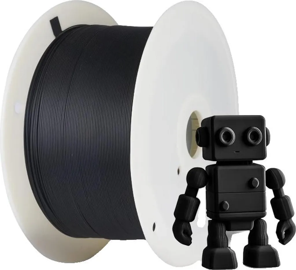 PLA Nero 1.75mm per Stampante 3D - Filamento PLA+ 1kg Alta Precisione