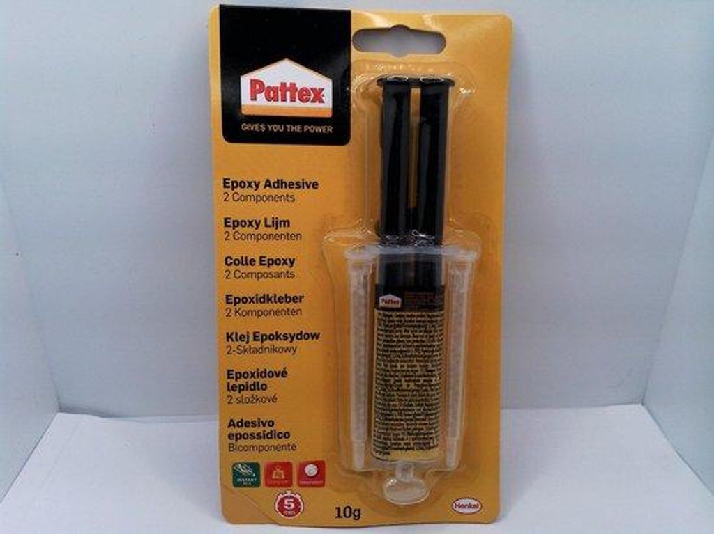 Pattex 2-Komponenten Epoxidkleber Universal 130 kg Extra Stark Epoxy Kleber 2K-Klebstoff Metall Holz Glas Kunststoff Reparaturkleber Schnell