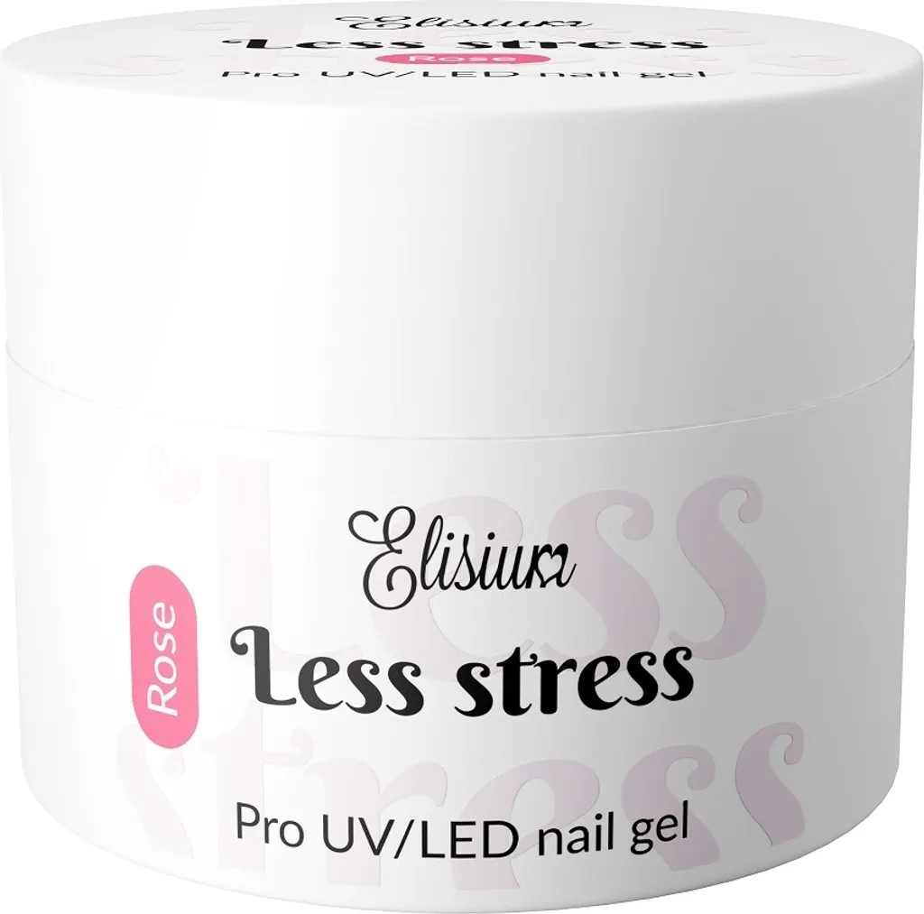 Elisium Flexy Gel Rose 40ml - Gel Bâtisseur Ongles Haute Résistance