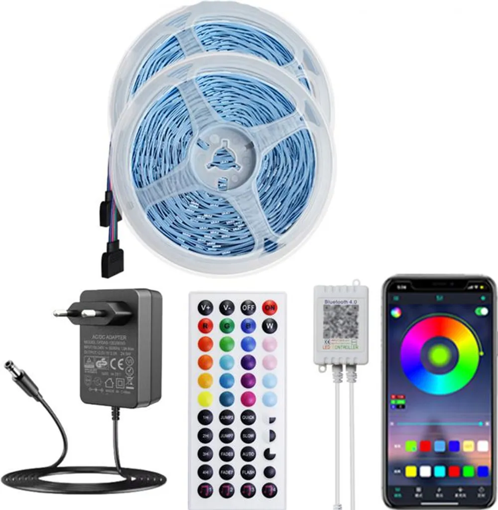 Striscia LED 24V INF Kit Bluetooth: Luce d'Atmosfera per Interni