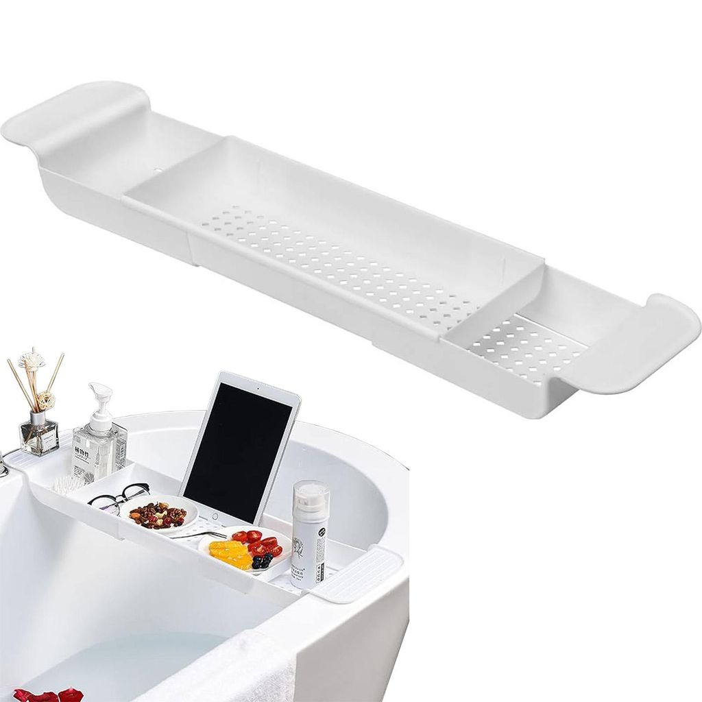 STILVORA Badewannenablage, Multifunktionales Produktbild 