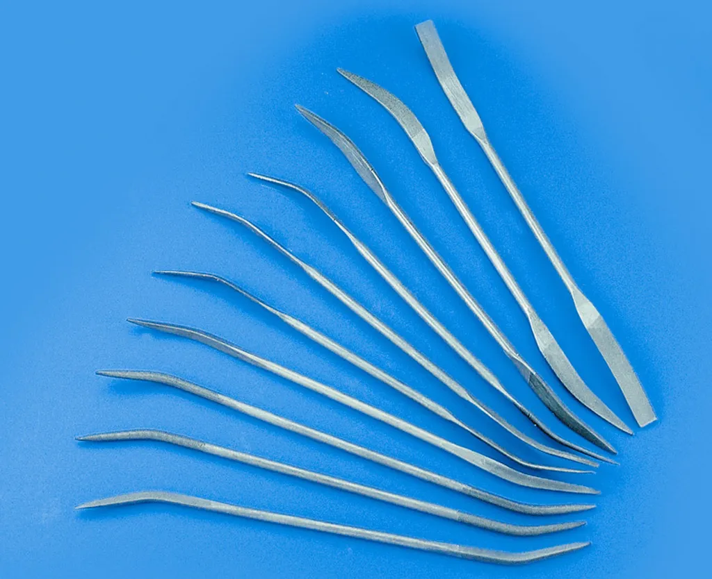 Krick Limes de Forme 10 Modèles Différents pour Modélisme de Précision