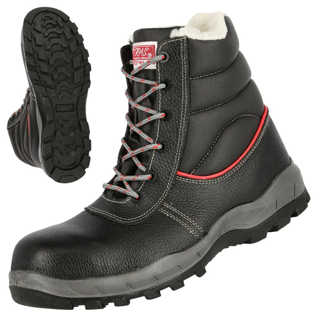 NITRAS STEP MID+ MF W, S3 CI Sicherheitswinterstiefel, hoch, schwarz, EN ISO 20345, DGUV Regel 112-191 schwarz Gr.: 42