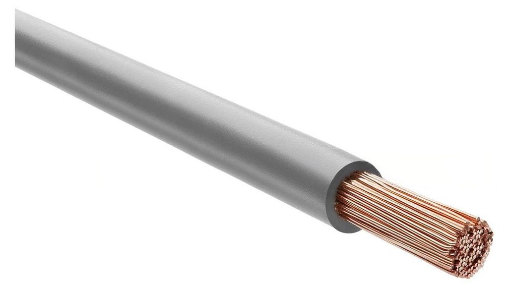 HELU KABEL H07V-K 1X25mm² GY (grau) Einzelader PVC grau AD Produktbild 