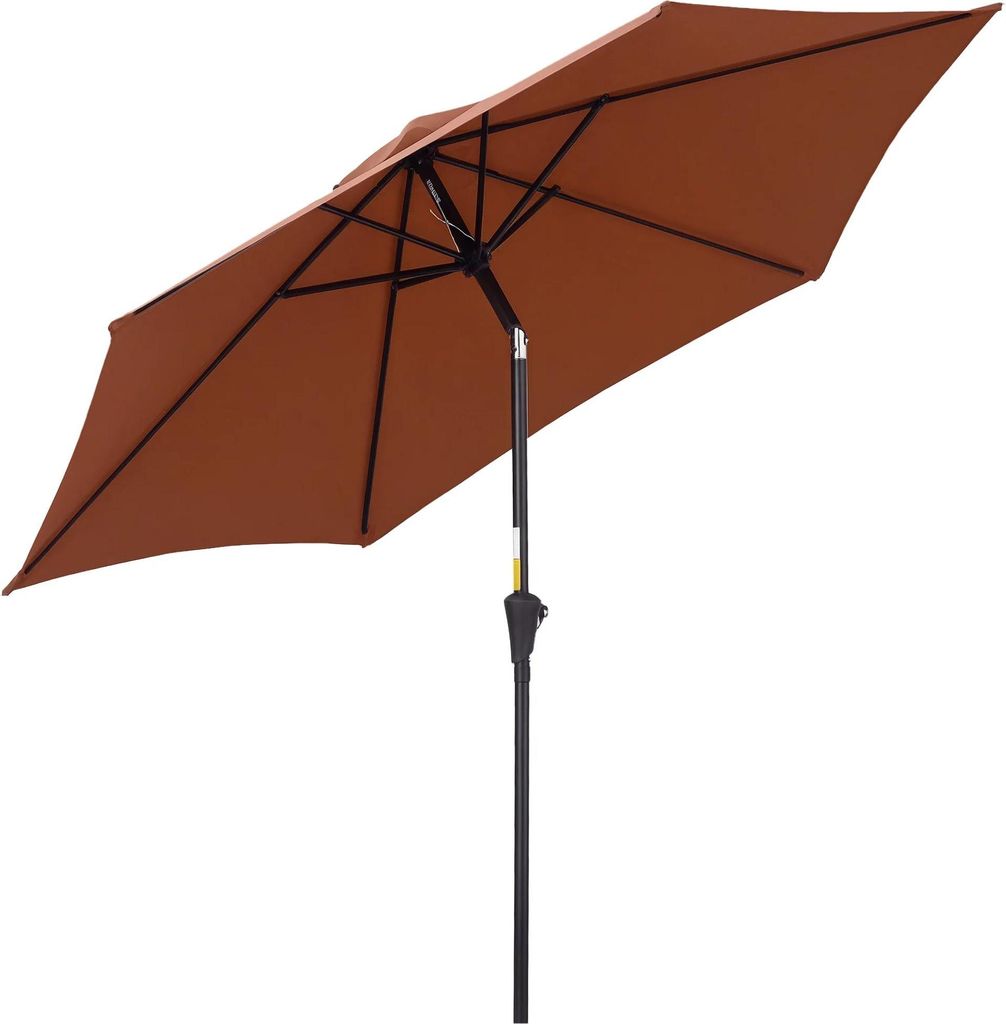 Garten Sonnenschirm - Aluminium Terrassenschirm - Ø260 x Produktbild 