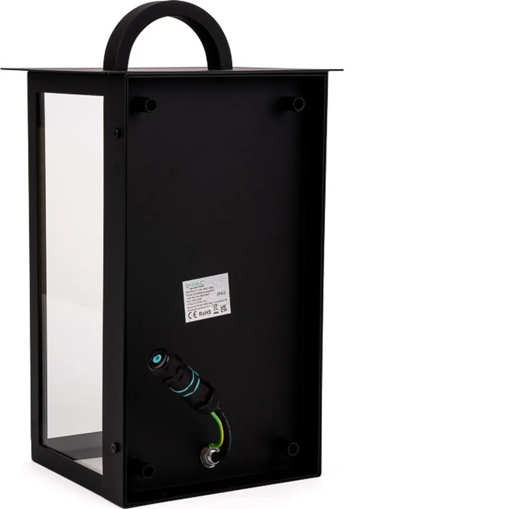 Applique Murale Extérieure Noire IP65 Design UP pour Ampoule E14 - 11