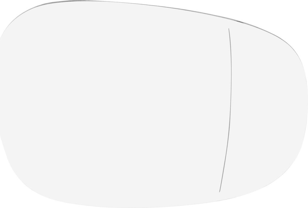 Auto Rückspiegelglas mit/ Trägerplatte Erhitzt Recht 51167252893