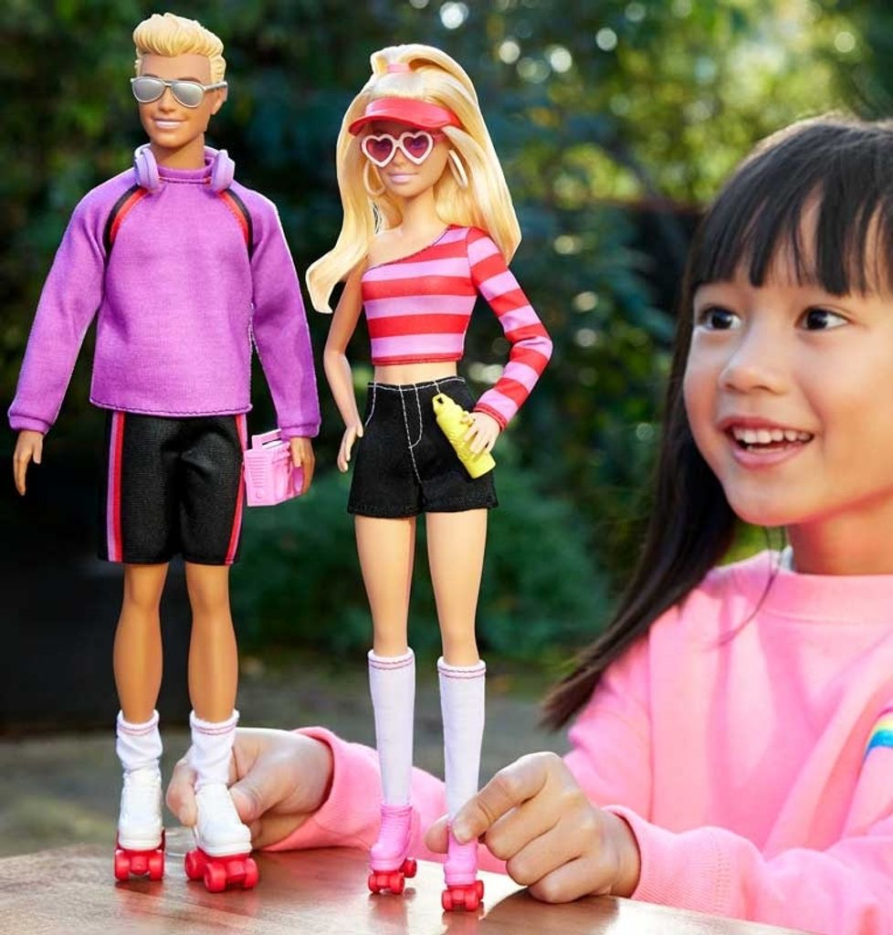 Mattel HXK90 - Ken & Barbie Fashionista Puppe 2PK - 65th Produktbild 4