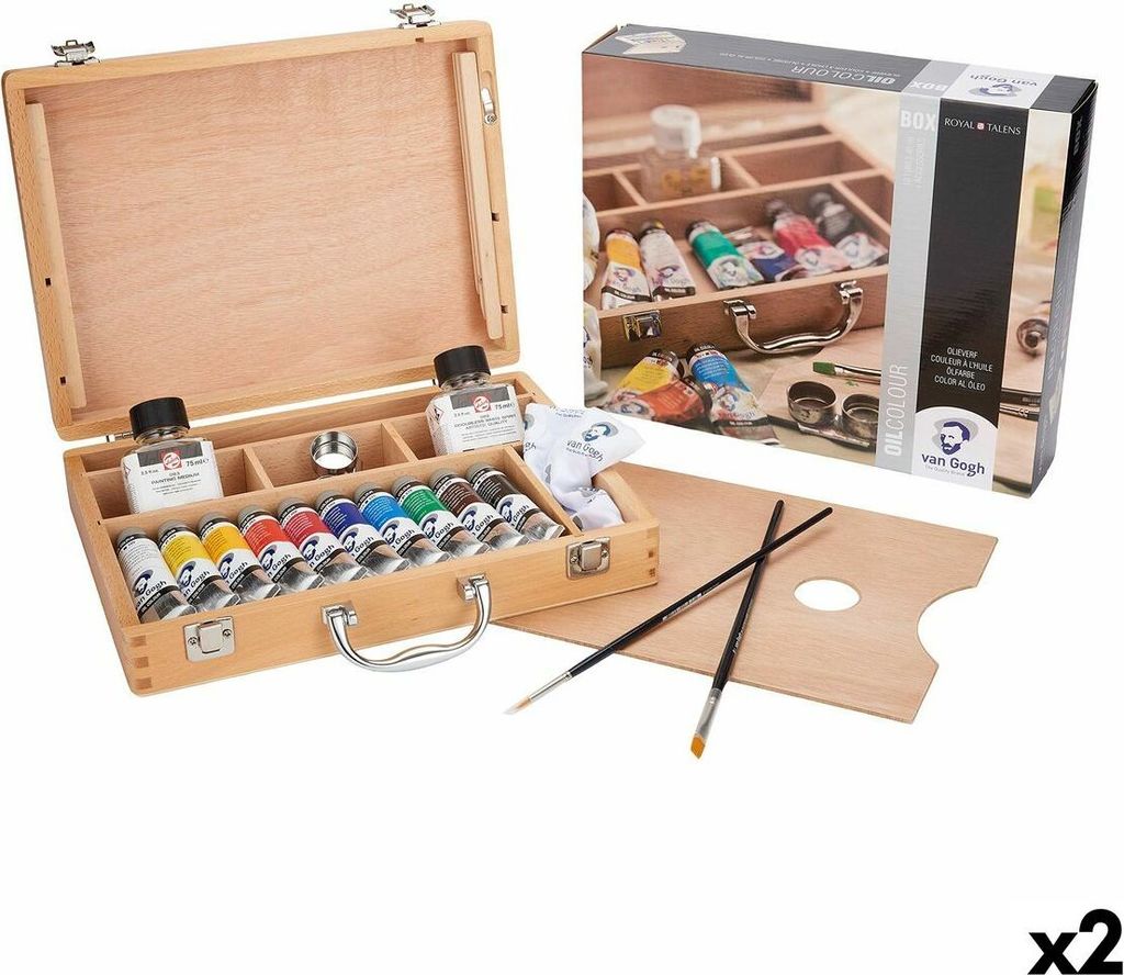 Ölfarben-Set Talens Van Gogh Bunt (2 Stück)
