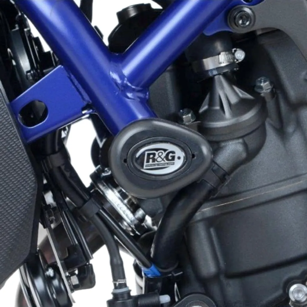 Protection anti-chute Yamaha MT-07 noir - Évitez les frais de casse