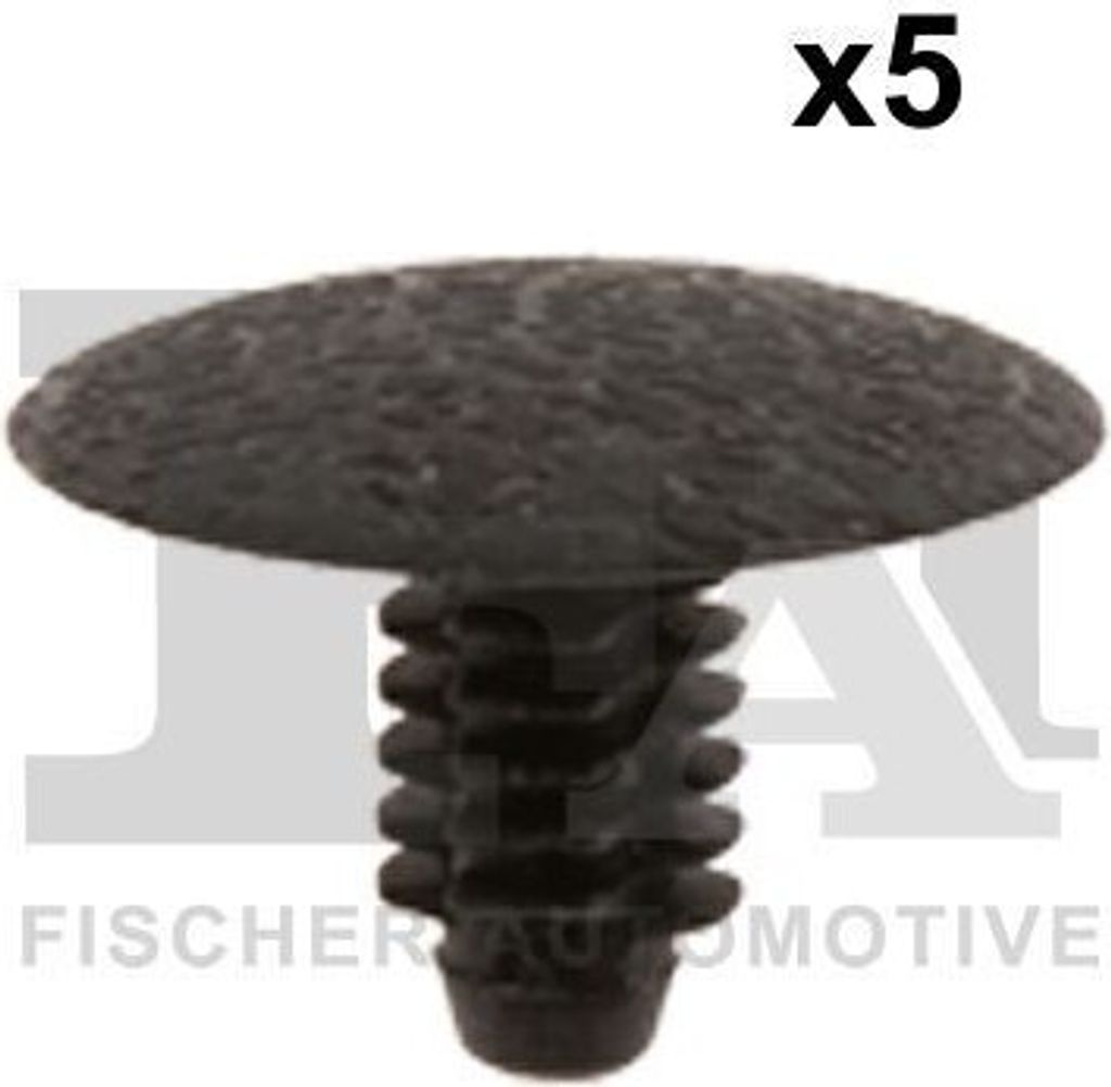 5x FA1 Clip Zier- / Schutzleiste 21-10016.5 passend für PEUGEOT 106 II Schrägheck (1A, 1C) 12mm