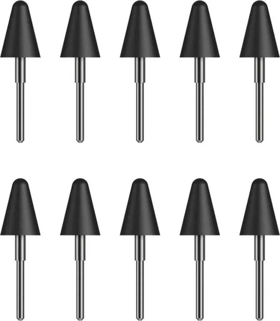 Stylet Kobo N605-AC-BK-P-PN Noir : Ne perdez plus vos Accessoires (10 pc)
