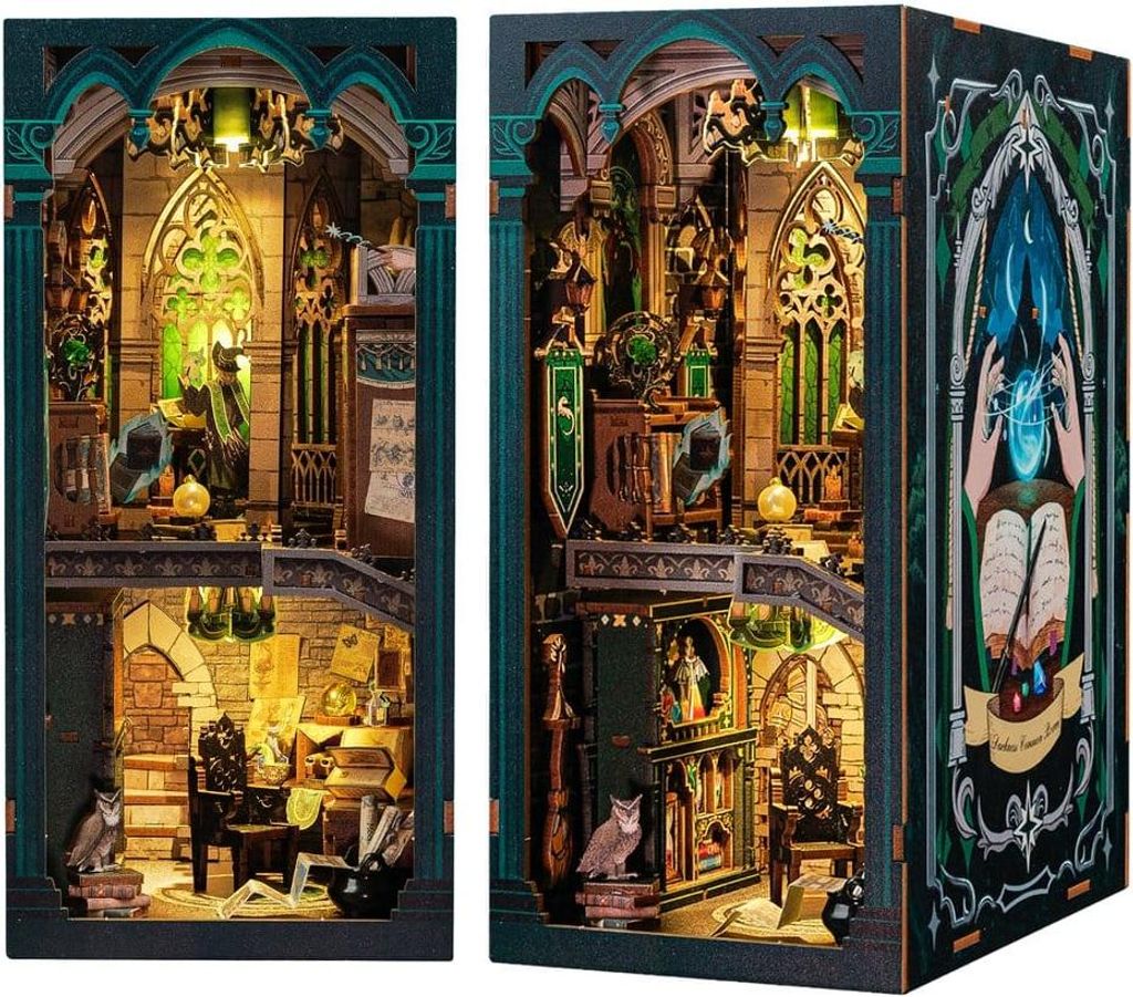 Coin livres DIY - Darkness Common Room | Cutebee | Puzzle Image du produit 