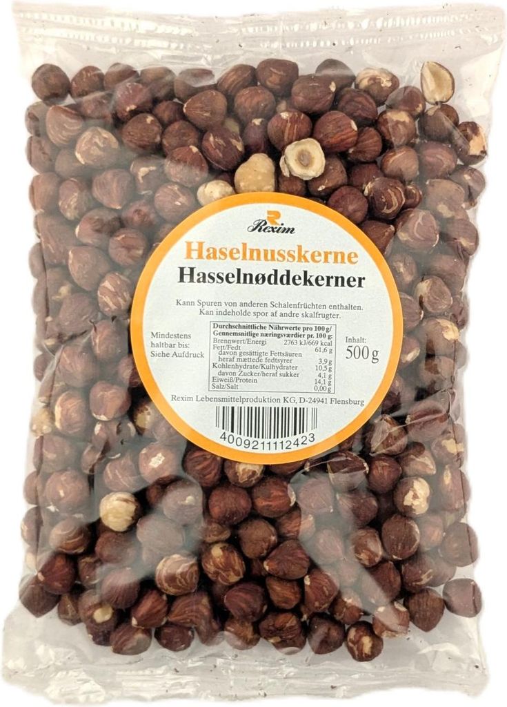 Rexim Römer Haselnüsse 500g Produktbild 