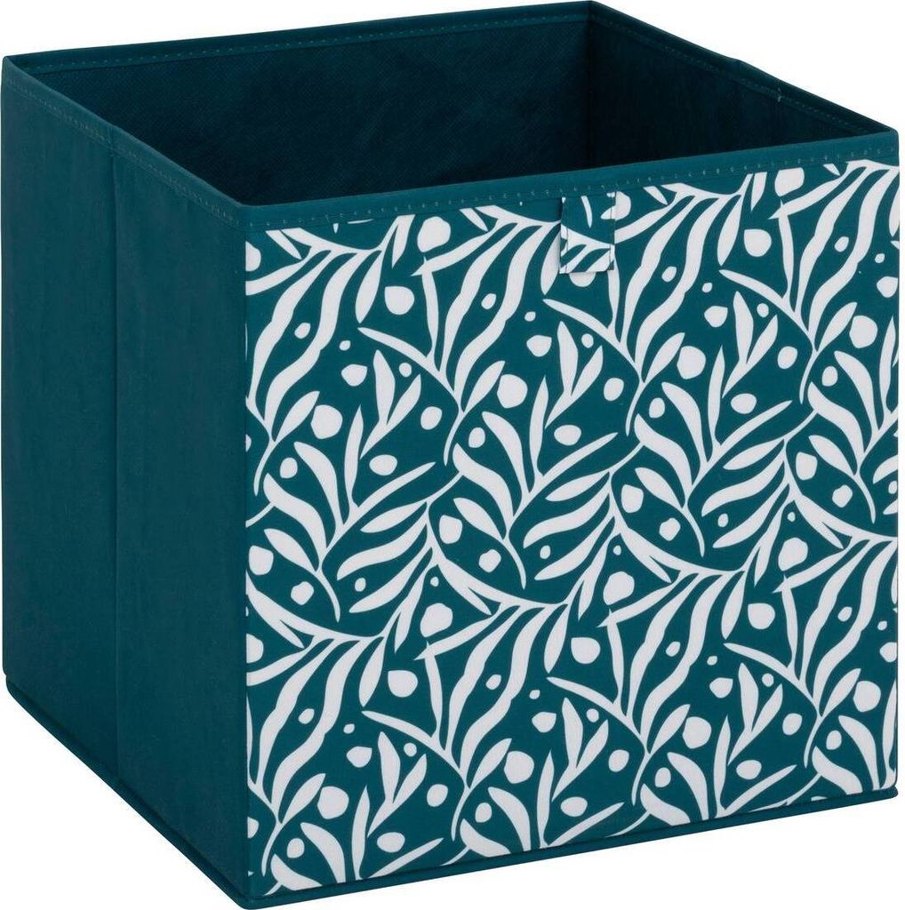 Aufbewahrungsbox "mix 'n' modul" motiv olivia blau 31x31cm Produktbild 