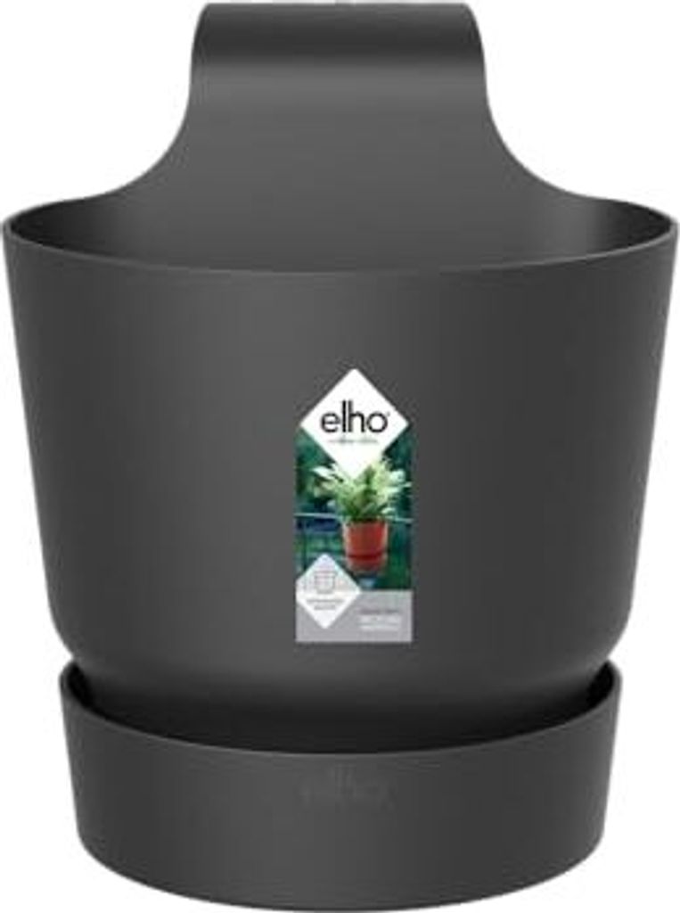 elho Greenville Easy Hanger 19.5 - Blumentopf für Balkon - Produktbild 