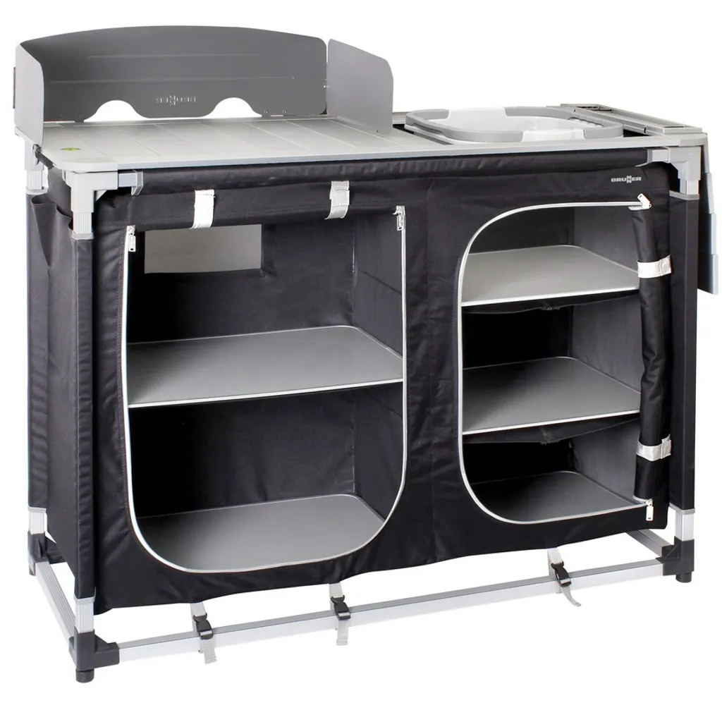 Boîte de cuisson compacte Azabache CTW Square Brunner en aluminium noir - 2