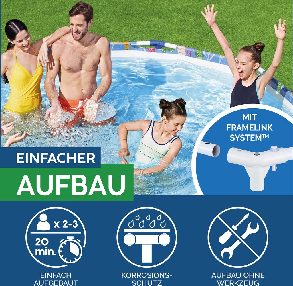 Bestway Pool Steel Pro Rahmen 305×66 cm Produktbild 6