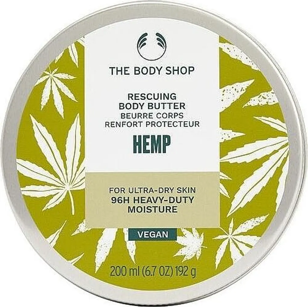 Beurre corporel au Chanvre pour peau extra sèche - Body Butter de 200 ml