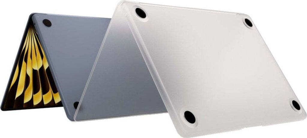 Hülle für MacBook Air 15" M4 / M3 / M2, NEXT ONE SafeGuard, Durchscheinend (frost)