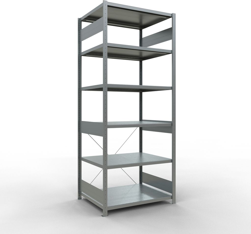 Stecksystem Grundregal - 2500x1000x 800 mm, Typ 250 kg