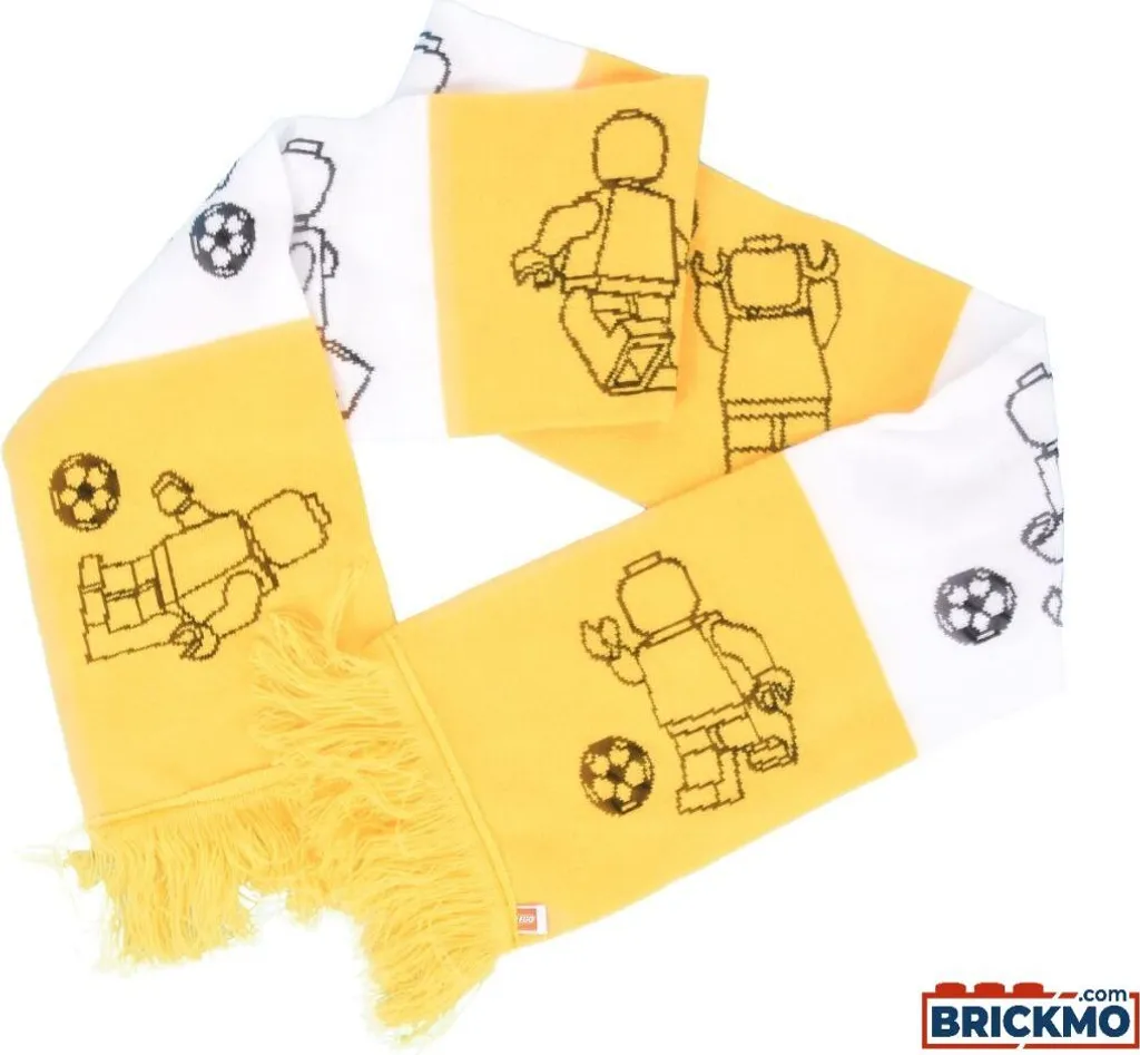 Écharpe en tricot LEGO 5007519 accessoire d'hiver pour adulte et enfant VIP