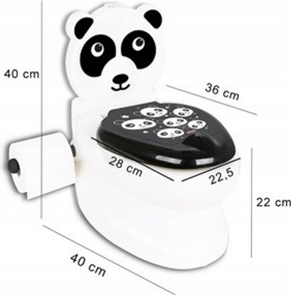 Interaktívny detský nočník Panda, PILSAN Obrázok produktu 8
