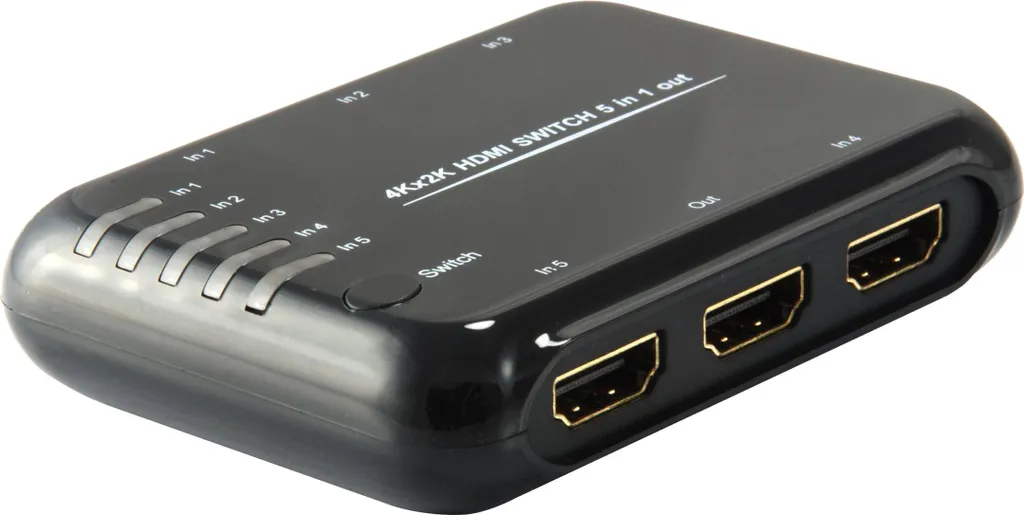 Switch HDMI 5 Entrées Multi-Sélecteur Multi-Console 4K 3D Equip