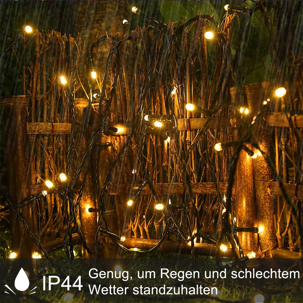Guirlande lumineuse 800 LED 8 modes avec télécommande LARS360